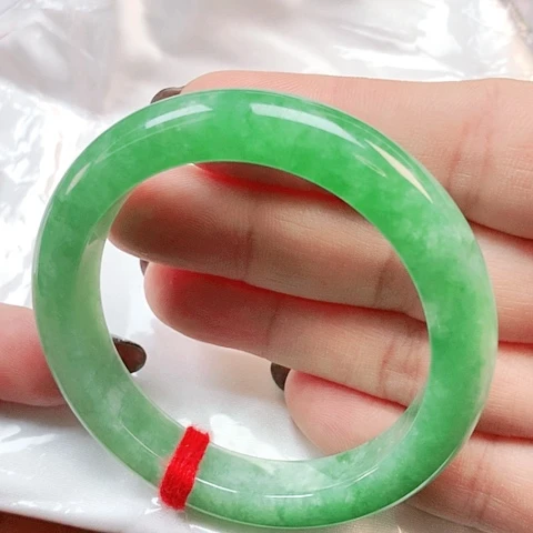 未镶嵌手镯翡翠正圈0004
