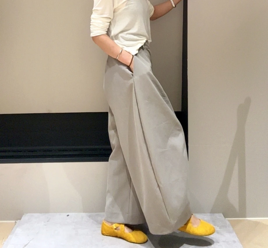 秋季新款韩版气质气球裤高腰宽松遮胯显瘦休闲长裤0726-3174