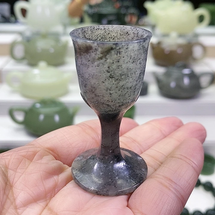 未镶嵌和田玉挂件茅台杯