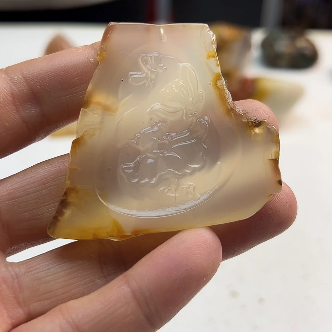 玛瑙/玉髓合金颈饰