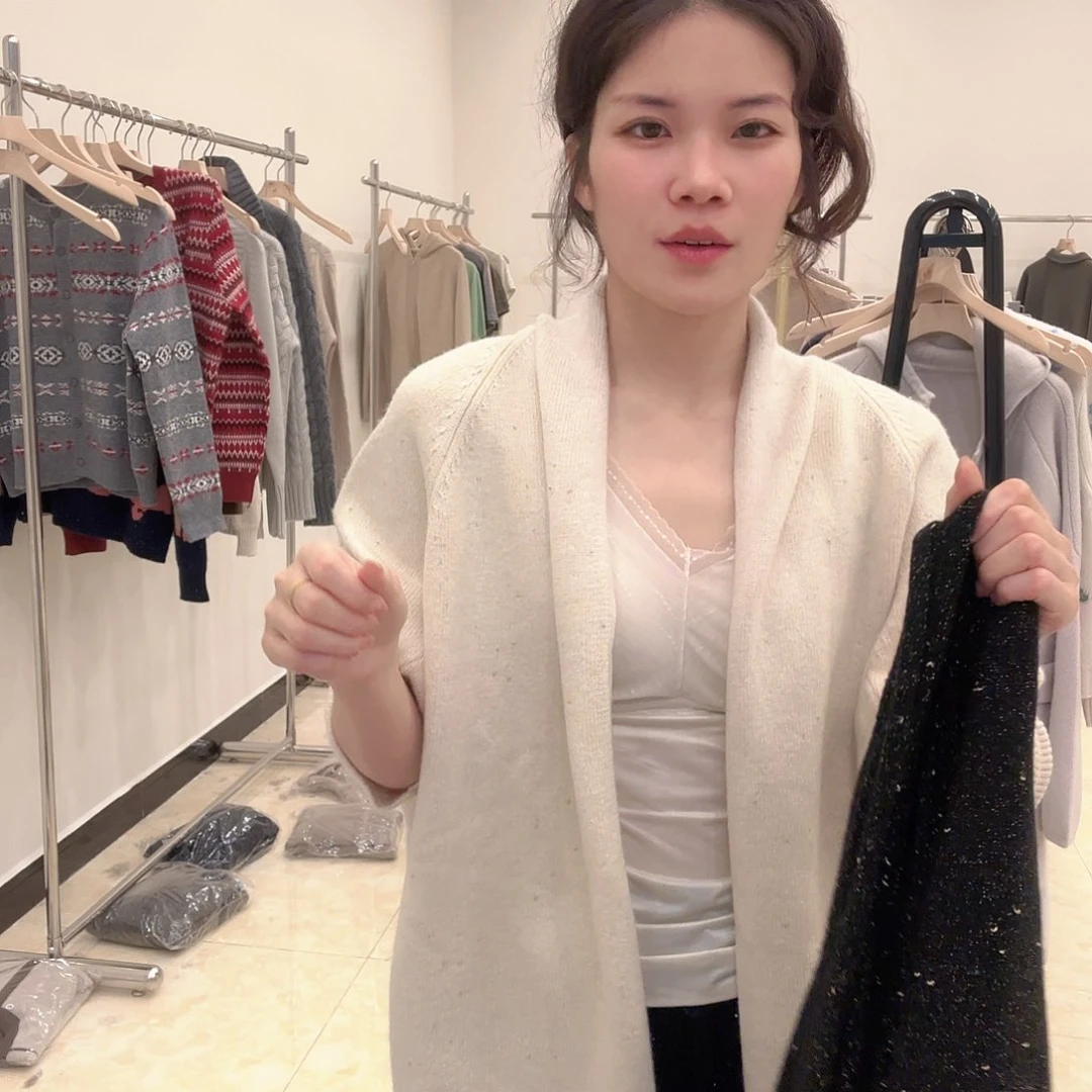 山羊绒金豆披肩超好看