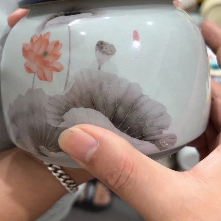 瑕疵福利品陶瓷茶叶罐