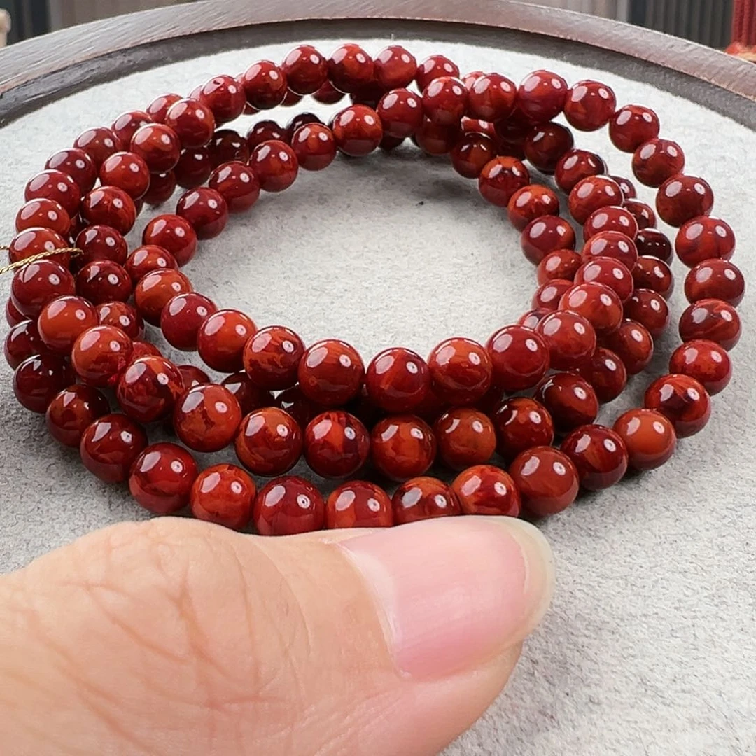 南红玛瑙多圈未镶嵌