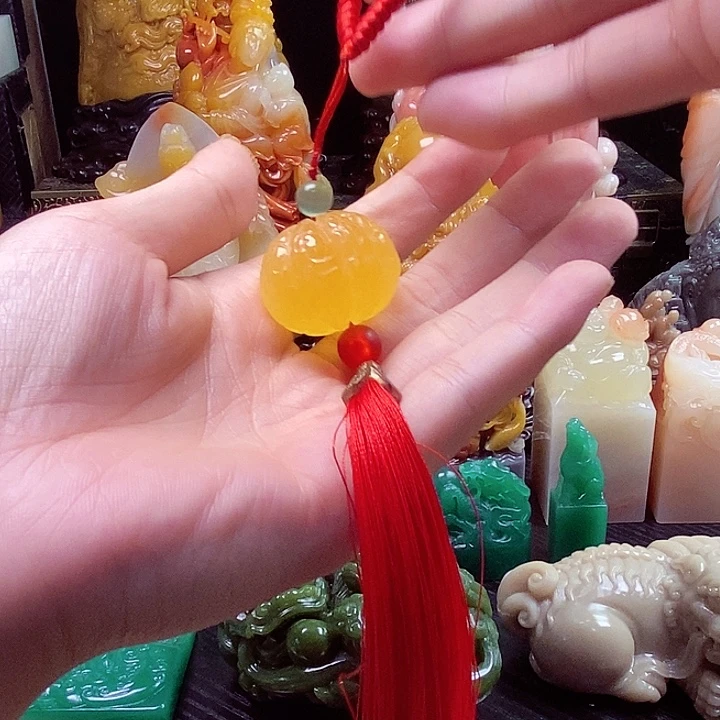 寿山石八方来财……