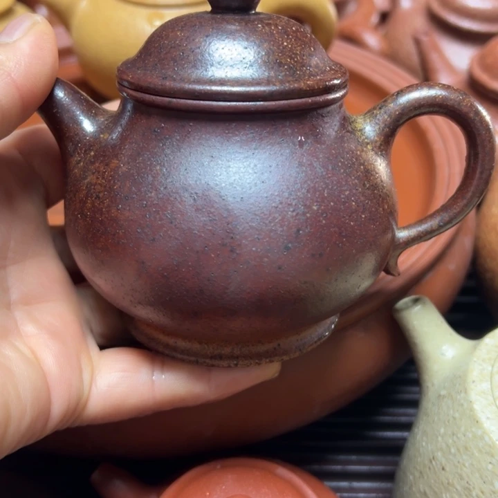 紫砂茶壶宜兴原矿段泥