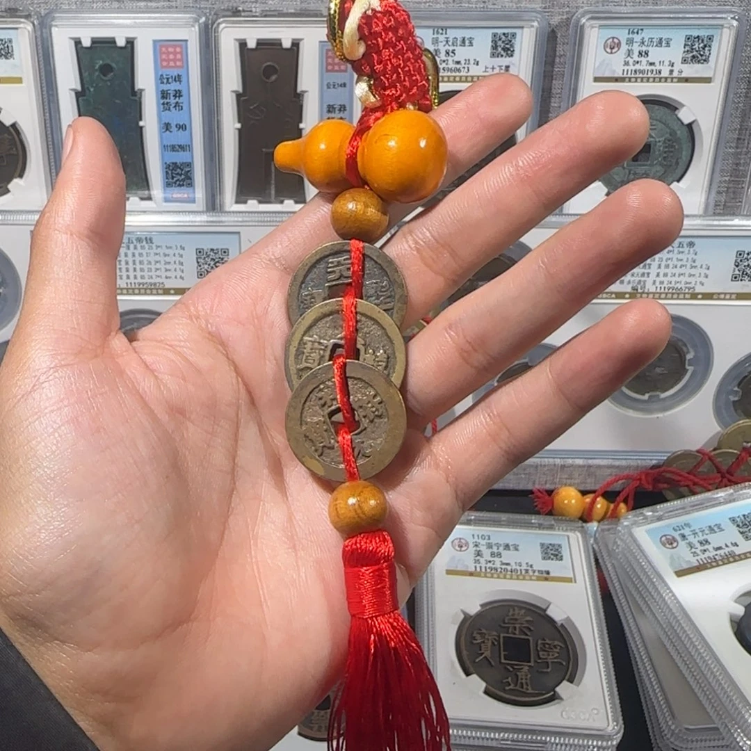 铜吉祥三宝。保真包老。