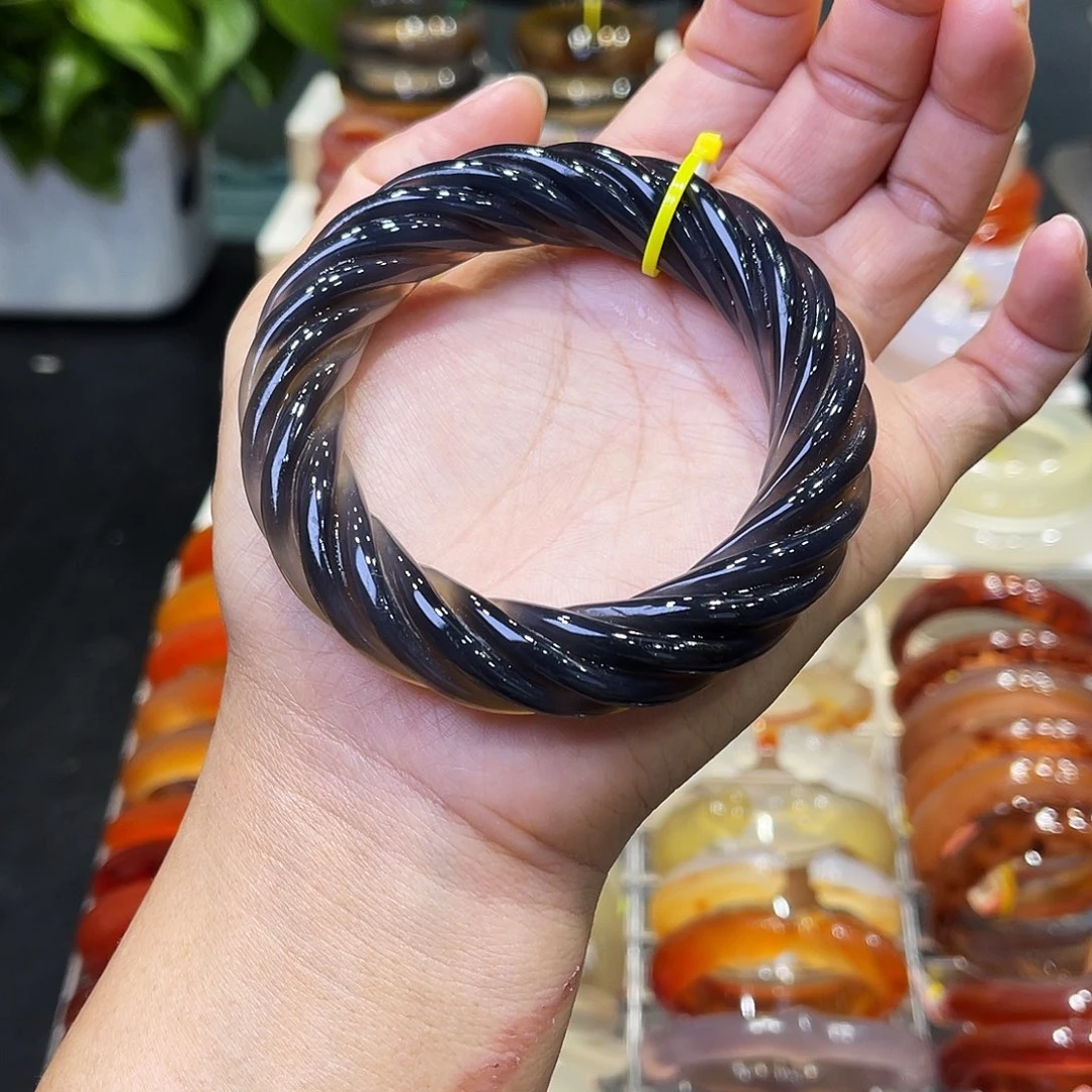 玛瑙/玉髓未镶嵌手镯