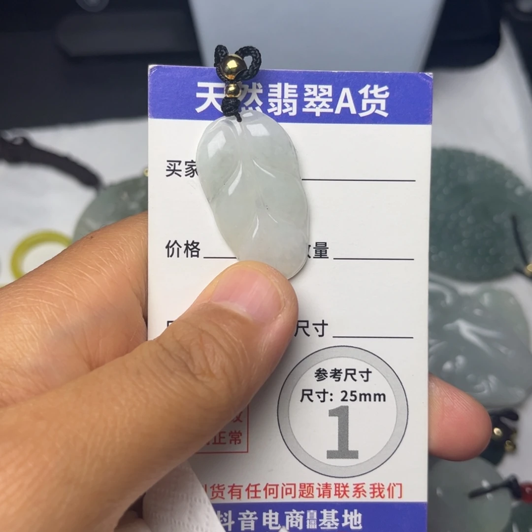 翡翠未镶嵌颈饰挂件