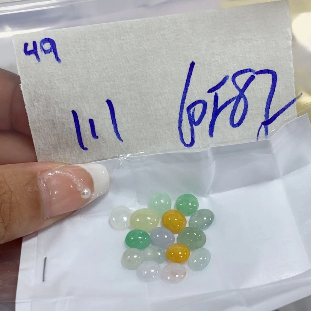 1****定制翡翠未镶嵌不