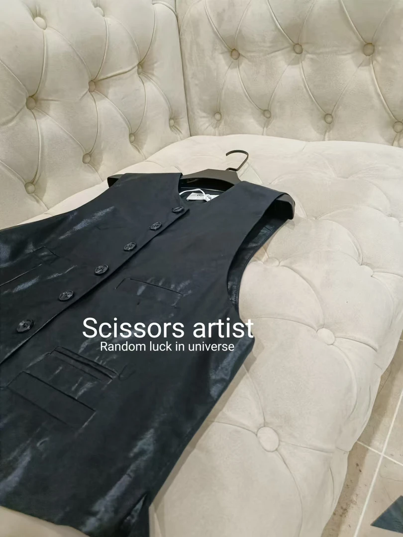 【Scissors artist】高端设计师走秀女装马甲2958