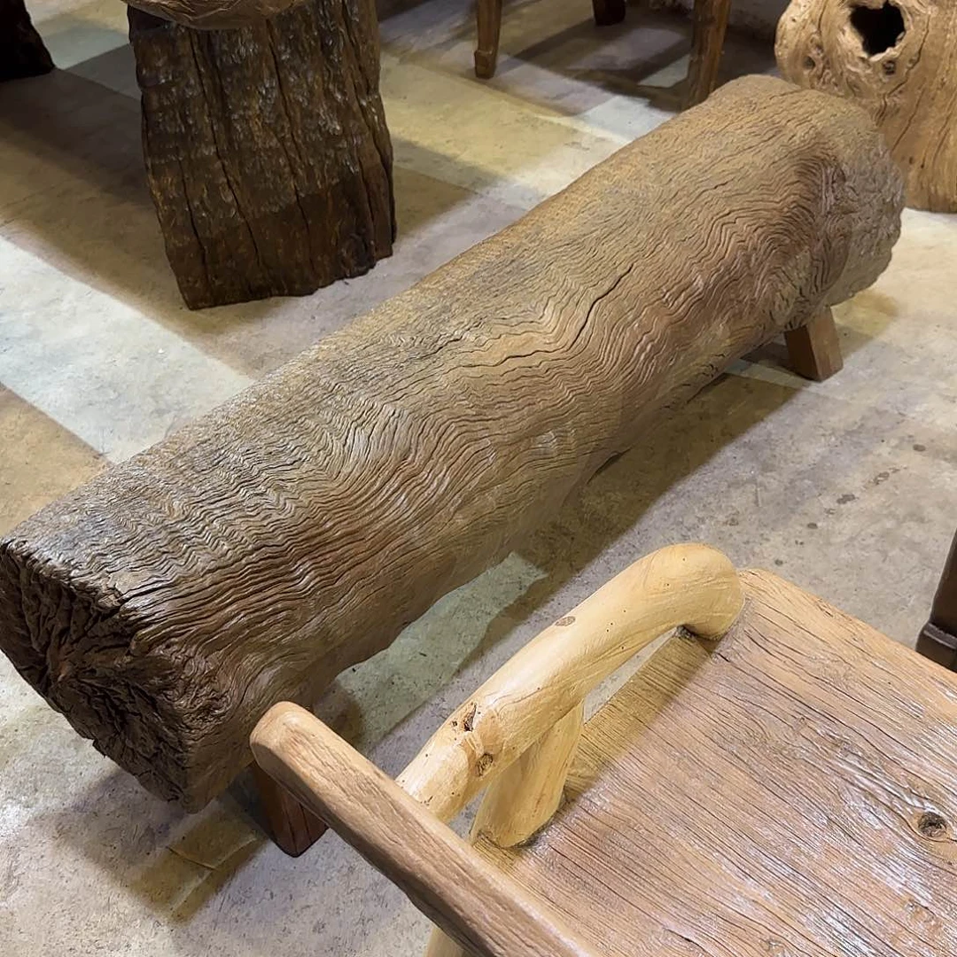 阴沉木Y**H风化木老物件条凳