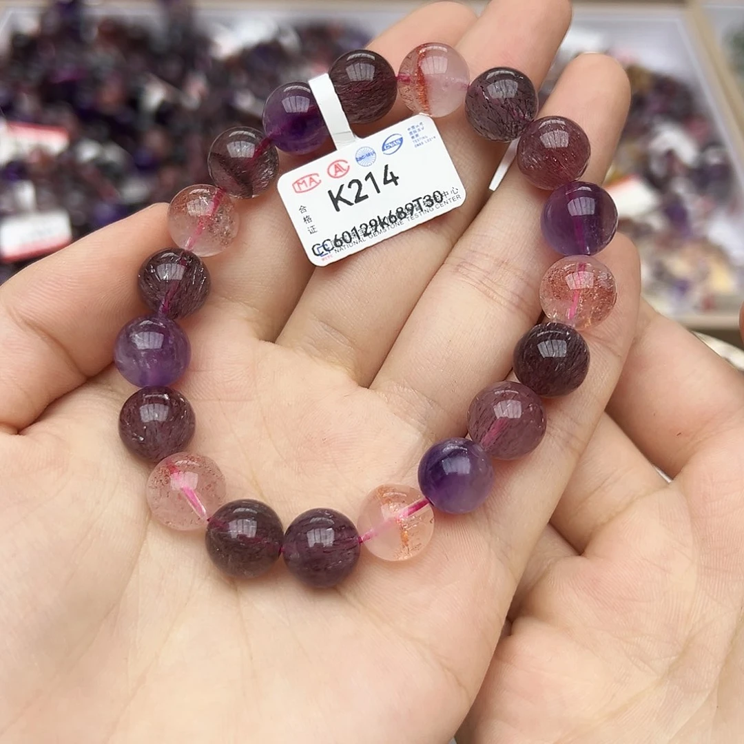 水晶手链未镶嵌K214超七10+