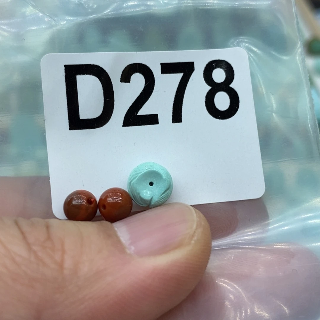 南红玛瑙配饰未镶嵌