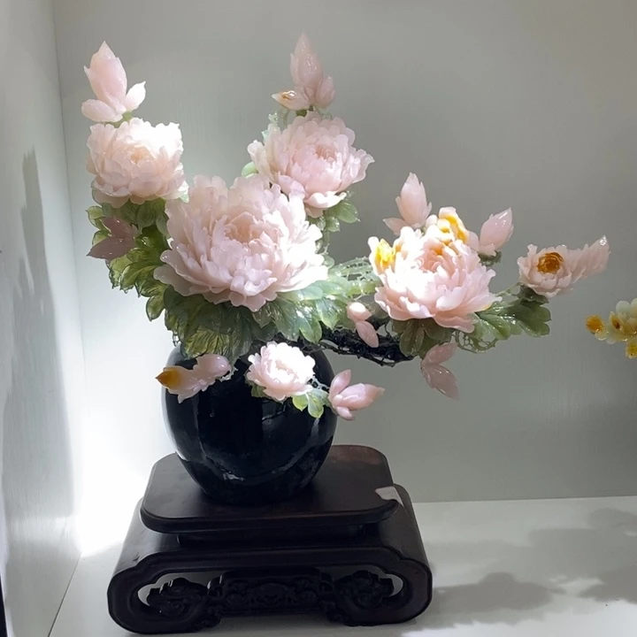 未镶嵌蛇纹石玉（覆膜）珠宝奇石