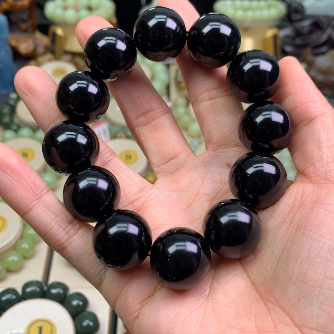 江***画玛瑙/玉髓未镶嵌手链