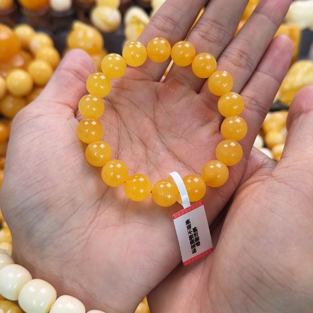 琥珀未镶嵌珠宝奇石11mm同料