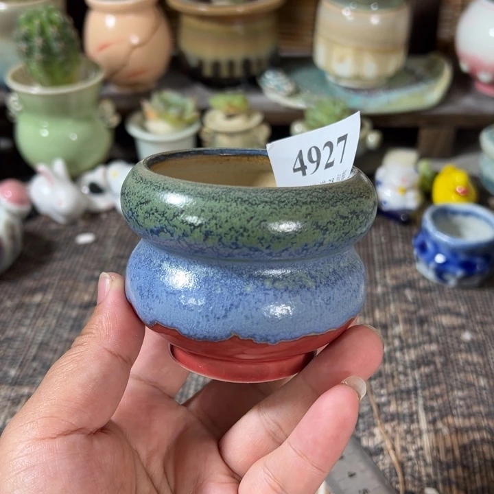 口6 手工花盆满30包邮