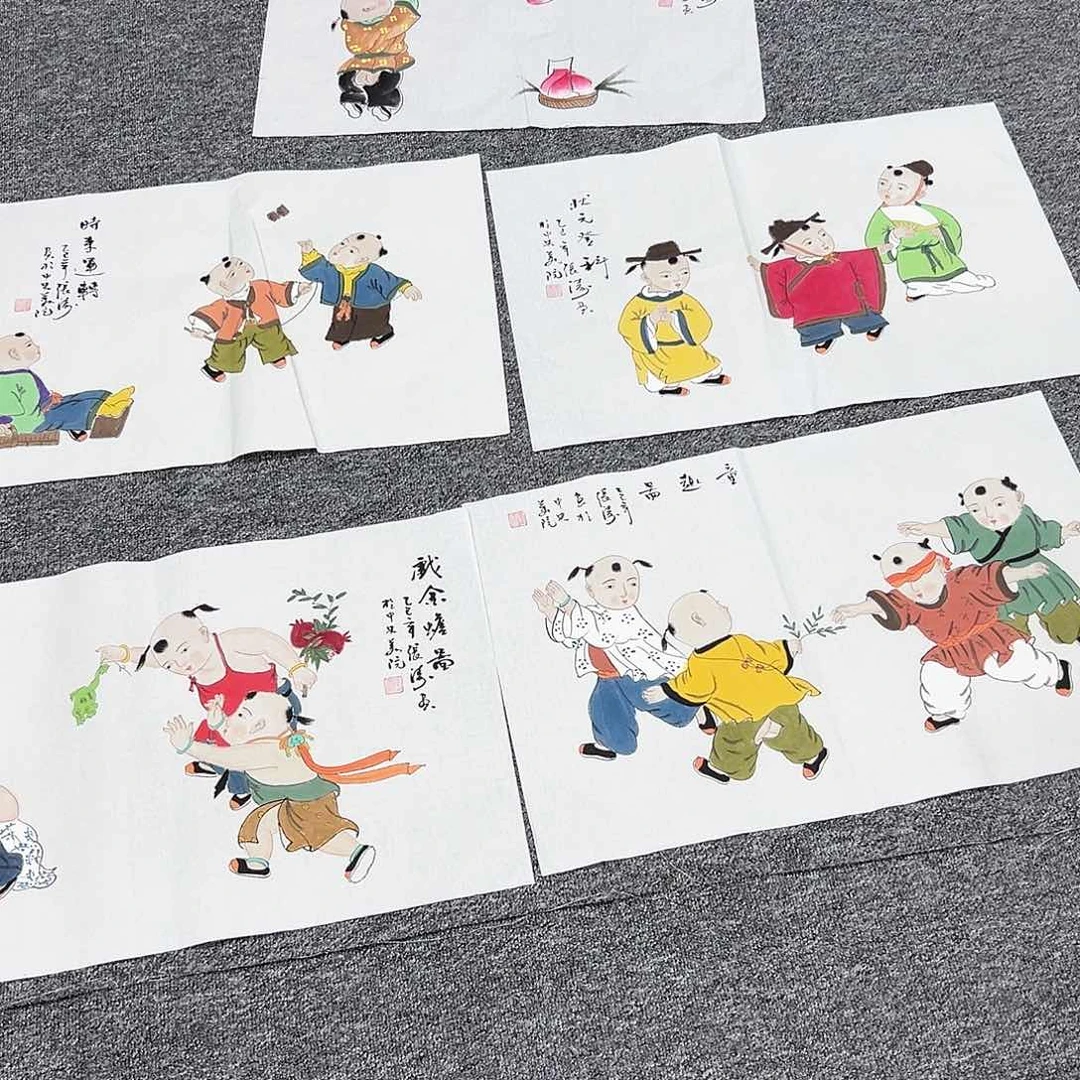 国画纯手绘字画作品欣赏