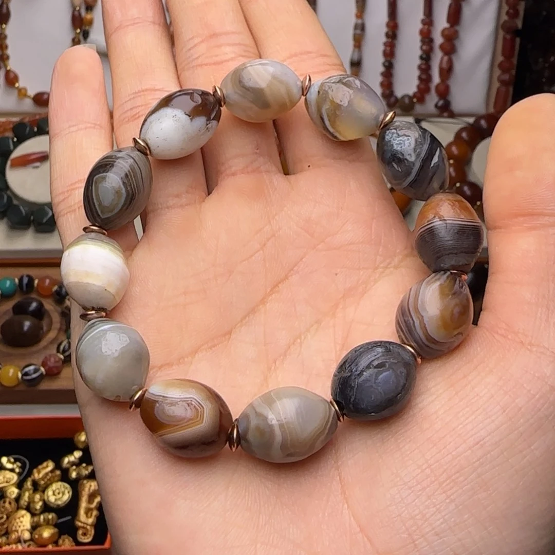玛瑙/玉髓手链未镶嵌