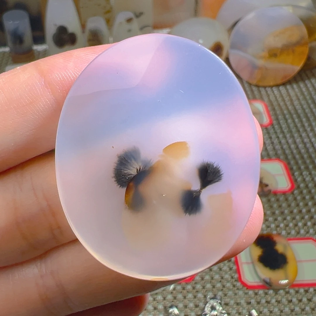 玛瑙/玉髓颈饰合金