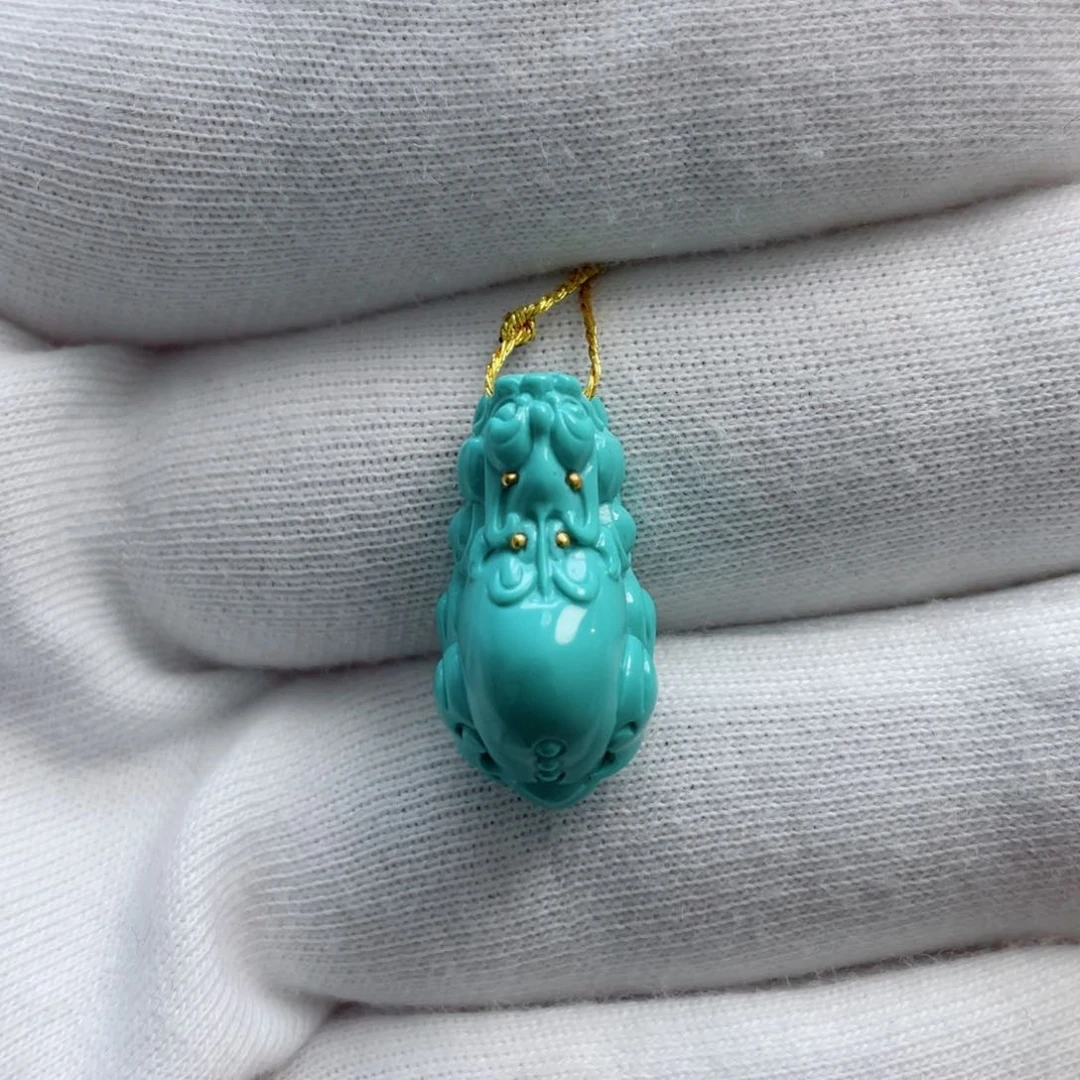 绿松石珠宝奇石未镶嵌