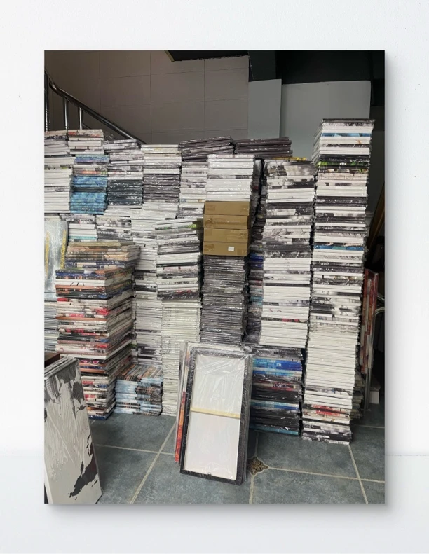 外贸油画便宜清仓处理单幅