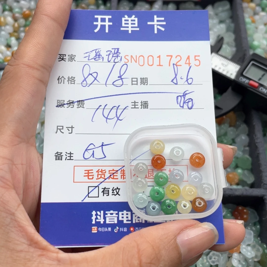 翡翠未镶嵌颈饰别***期000000017245