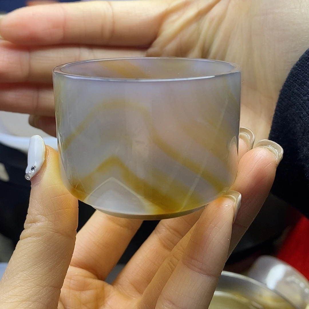 玛瑙/玉髓合金主人杯