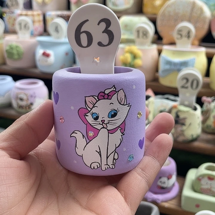63…..手工手绘花盆