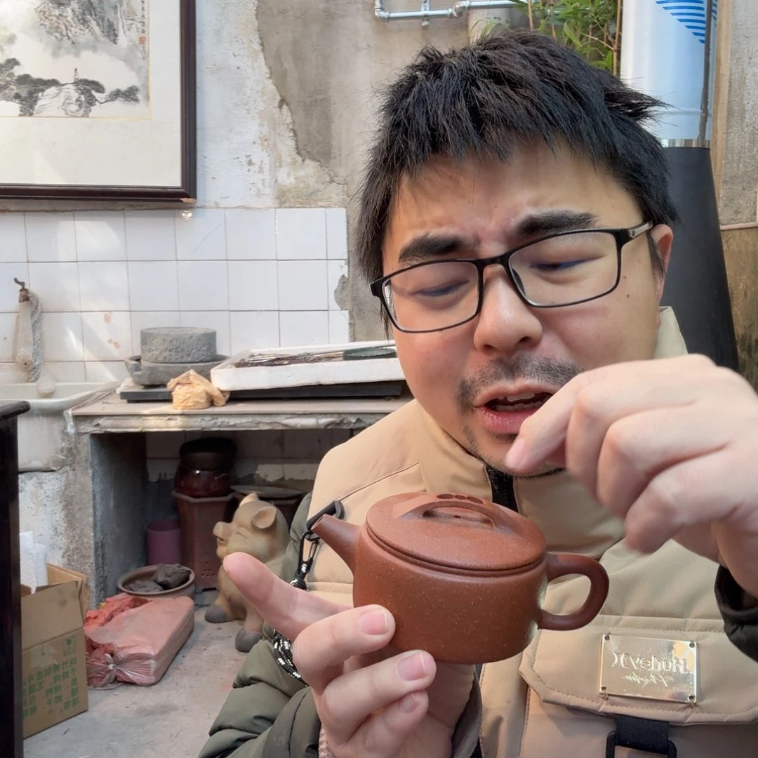 紫砂茶壶小汉瓦壶