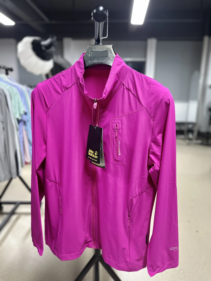 66A907常规款薄款防紫外线立领夏季夹克男款透气速干弹力外套