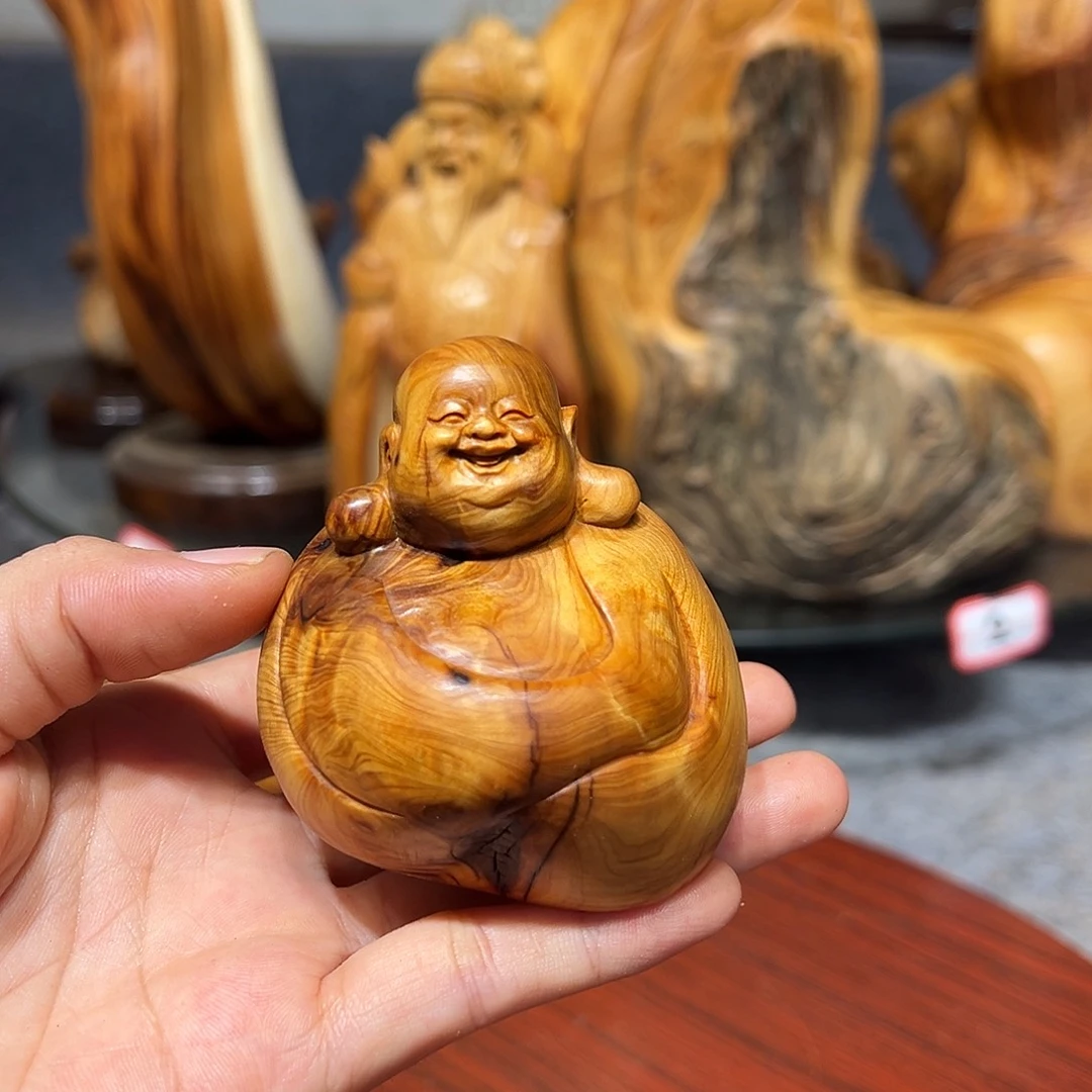 柏木崖柏木手把件摆件