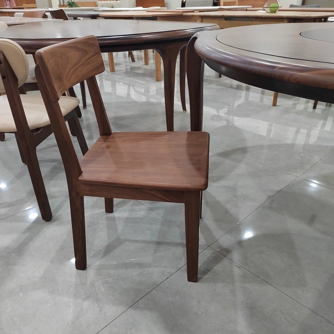 实木A字书椅餐椅家用北欧软包靠背松弛直播间一物一拍微瑕无售后