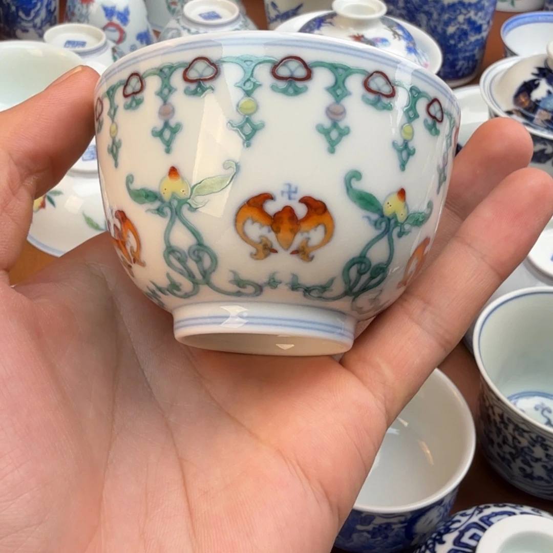 简***的摆件景德镇瓷器手绘手绘