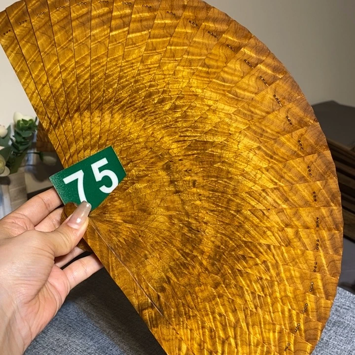 金丝楠道*金丝楠木扇子