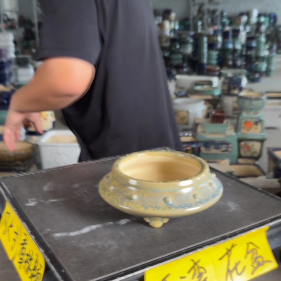 。一风堂石湾花盆 内10*4