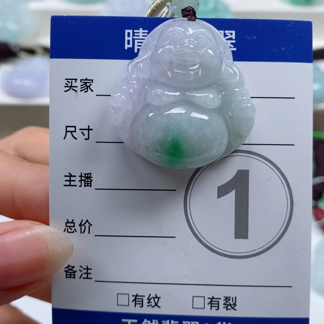 D***玲颈饰未镶嵌翡翠天然翡翠