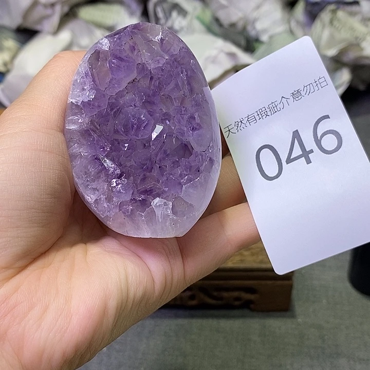 未镶嵌珠宝半成品紫晶