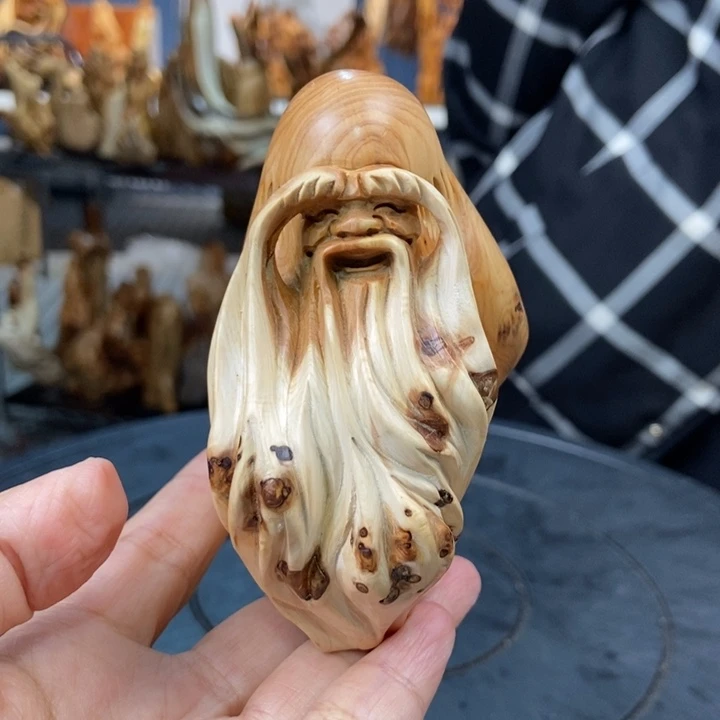 柏木（崖柏）手把件