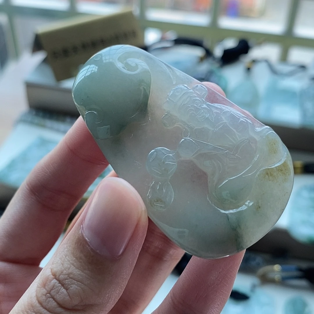 【闪购商品】颈饰未镶嵌翡翠四*天然缅甸A货翡翠