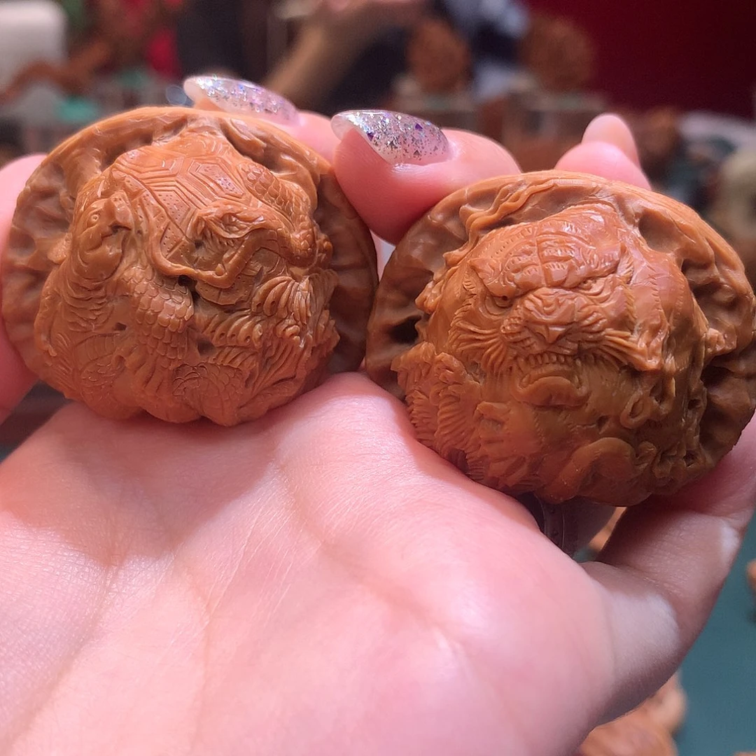 把件文玩核桃/四神兽