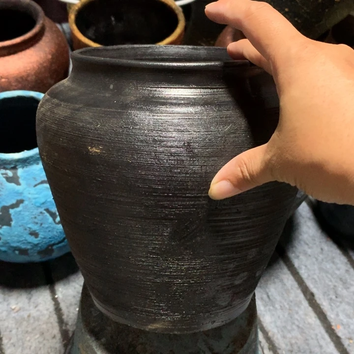 【闪购商品】粗糙盆默认打孔高20口14