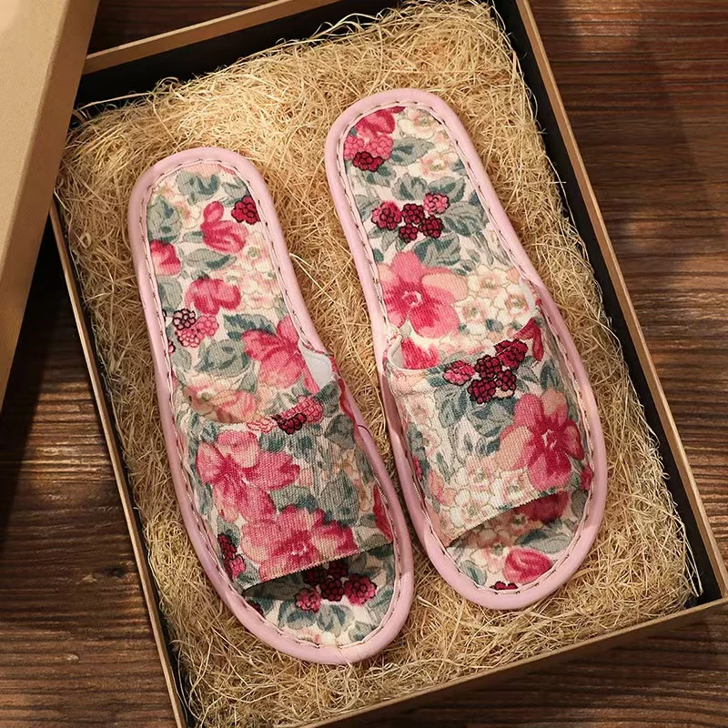 夏季花色家居高档网红拖鞋家用软底凉拖鞋男女夏天室鞋