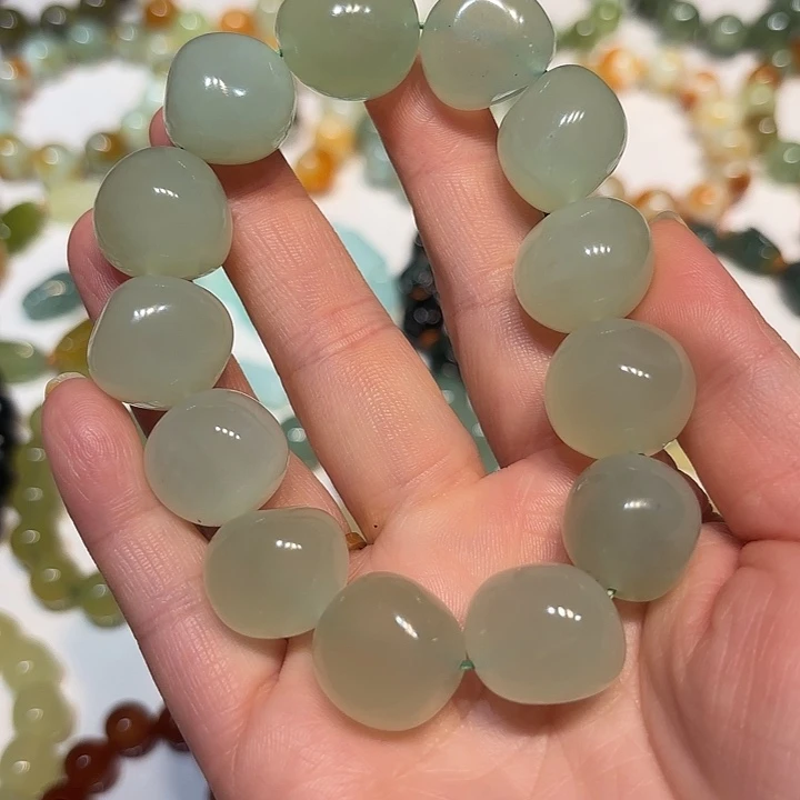 蛇纹石玉未镶嵌手串