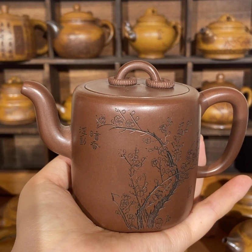 【闪购商品】茶壶紫砂星**河一叶紫砂店手工壶