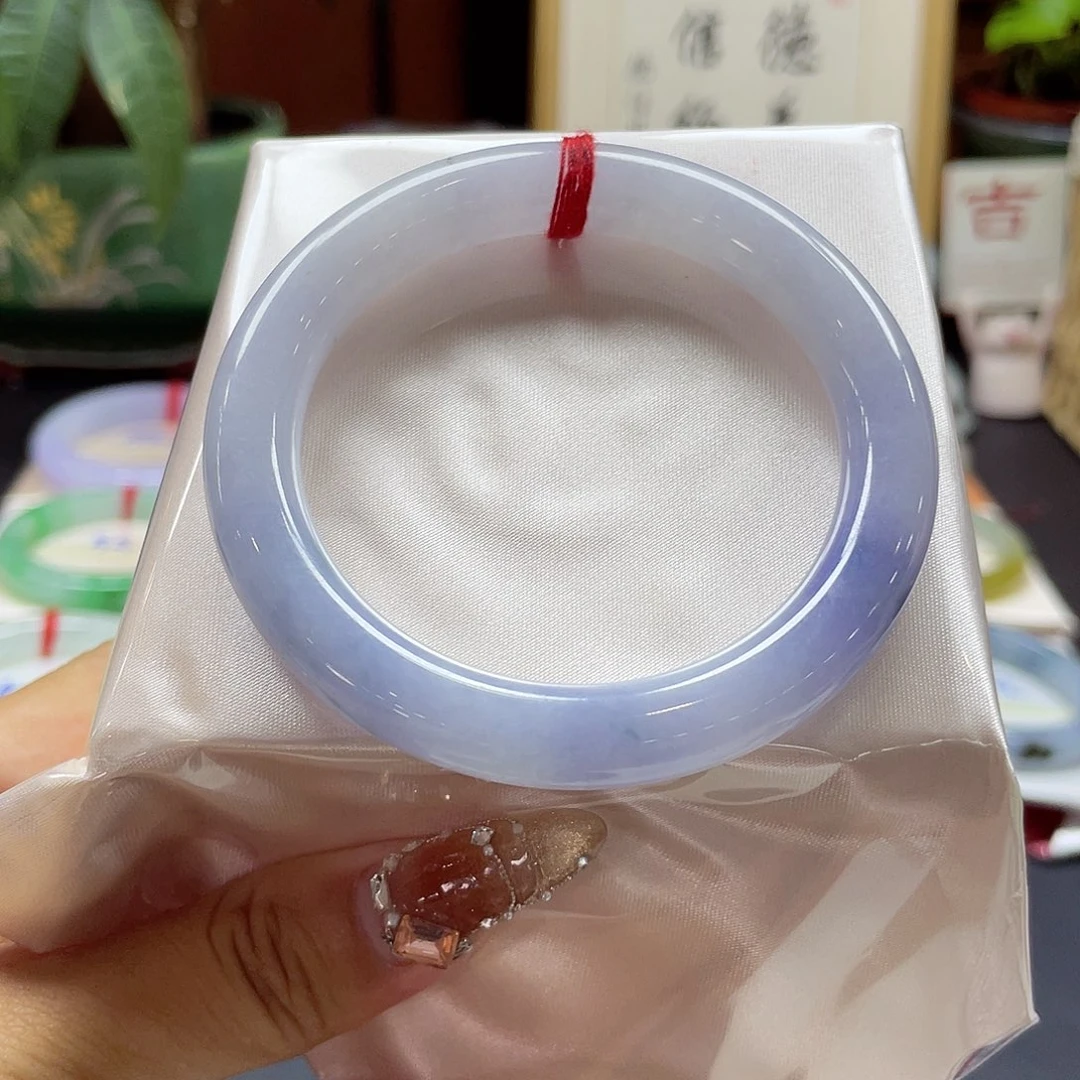 翡翠未镶嵌手镯18号