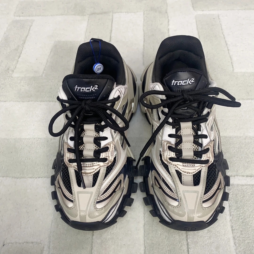 95新 Balenciaga/巴黎世家 麦殿/37码帆布track2.0/250202ZXY8L01