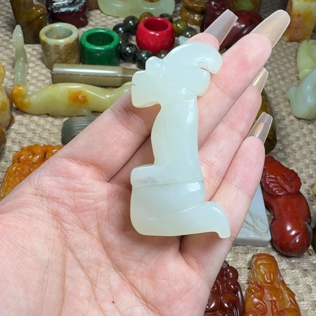 吊坠白玉菩提挂件