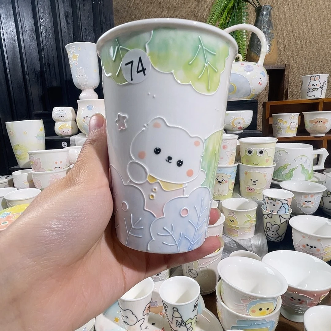 漫甜手工陶瓷杯74