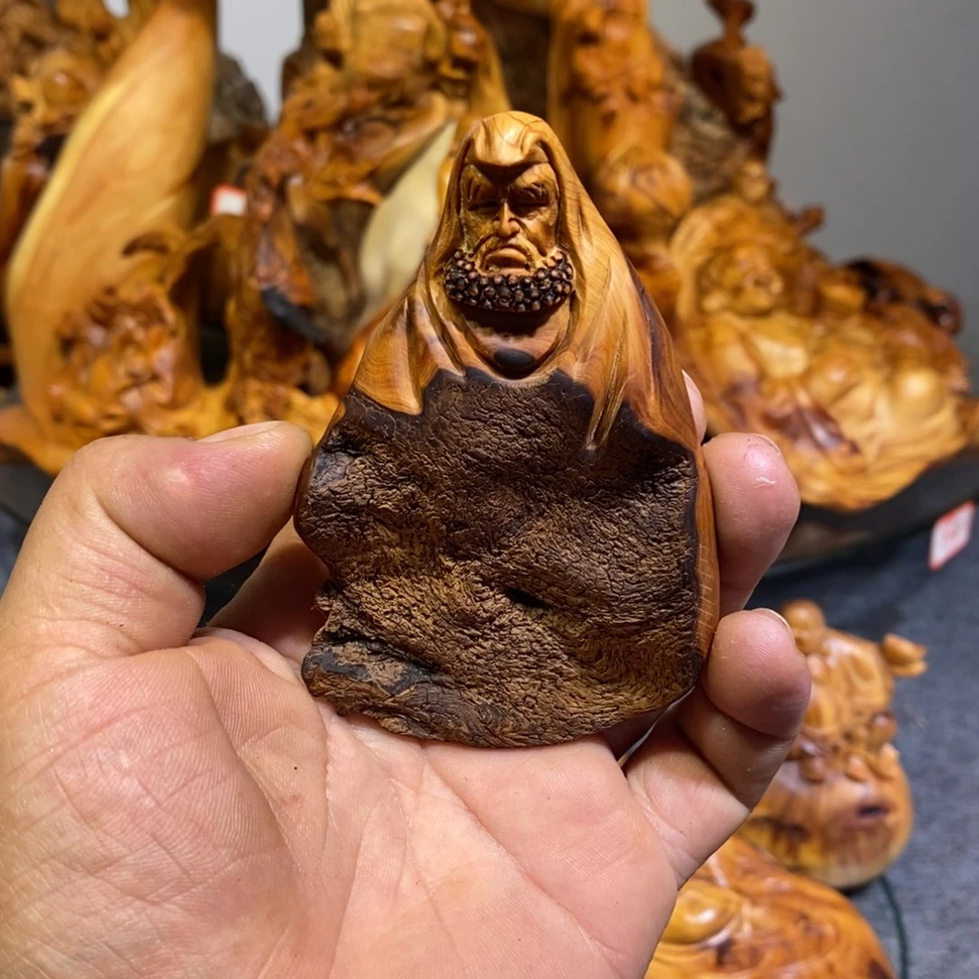 柏木（崖柏）木雕工艺品摆件家居手把件
